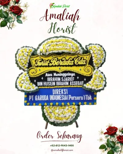 Papan Bunga Duka di Bunder
